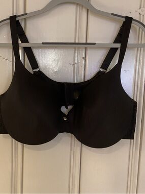 Black Seamless Underwire Bra